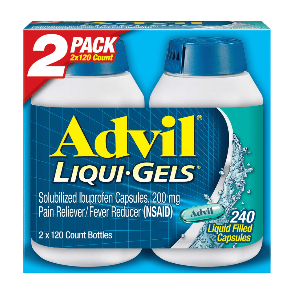 Advil Liqui-Gels Ibuprofen 200 mg 240 Capsules buy online USA - 1